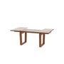 Table de cuisine extensible en noyer