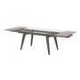 Table de cuisine en merisier extensible