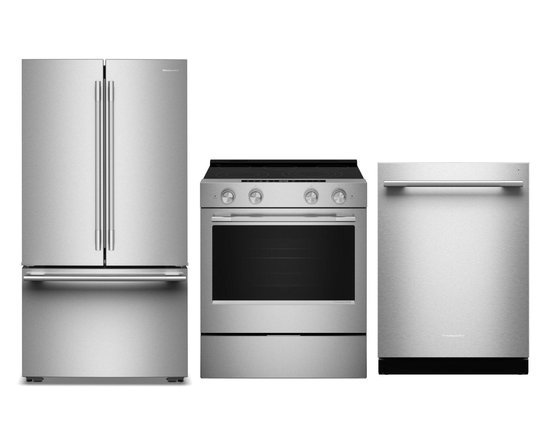 Ensemble de cuisine KitchenAid - KRFC236SPS-YKSES330SPS-KDTS324SPS