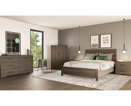 Ensemble de chambre 3mcx format grand lit 60 po. de MEQ