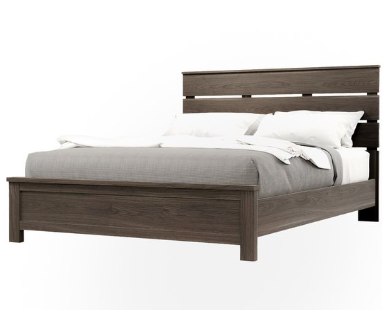 Lit complet format grand lit 60 po.  de MEQ