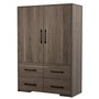 Commode à porte 4 tiroirs de MEQ