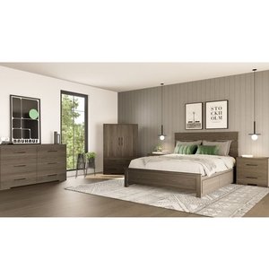 Ensemble de chambre 3 mcx format grand lit 60 po avec rangement de MEQ