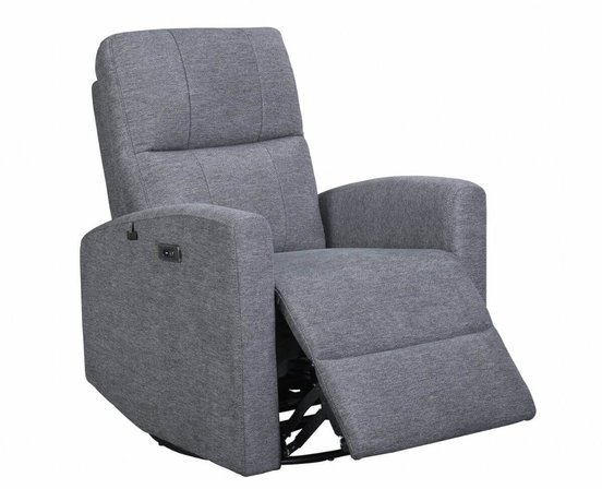 Fauteuil motorisé en tissu