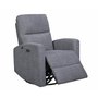Fauteuil motorisé en tissu