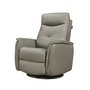 Fauteuil motorisé en cuir combo