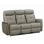 Sofa motorisé en cuir combo