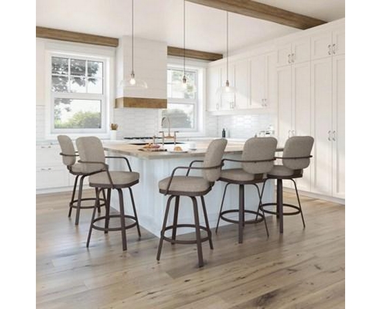 Tabouret de hauteur bar Dorsey de Amisco