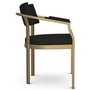 Chaise avec accoudoirs Jonas de Amisco