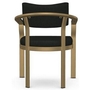 Chaise avec accoudoirs Jonas de Amisco