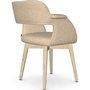 Chaise avec accoudoirs Solene de Amisco