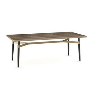 Table de salle à manger Link avec base tréteau de Amisco
