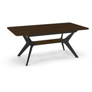 Table de salle à manger Boomerang avec base tréteau de Amisco