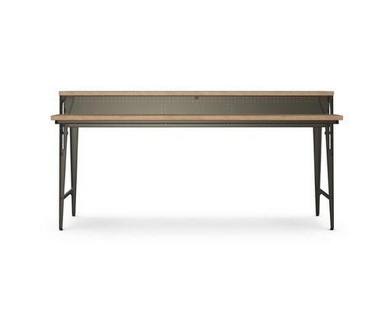Table de salle à manger de hauteur comptoir Elwood avec pied central de Amisco