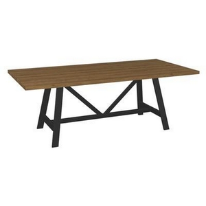 Table de salle à manger Octavia avec base tréteau de Amisco