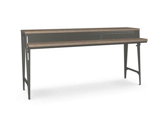 Table de salle à manger de hauteur comptoir Elwood avec pied central de Amisco