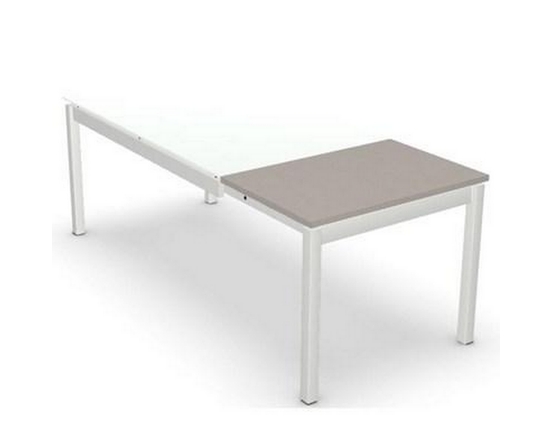 Table de salle à manger Zenith avec dessus en verre de Amisco