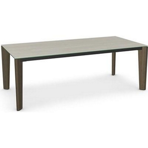 Table de salle à manger Fabiola avec dessus en porcelaine de Amisco