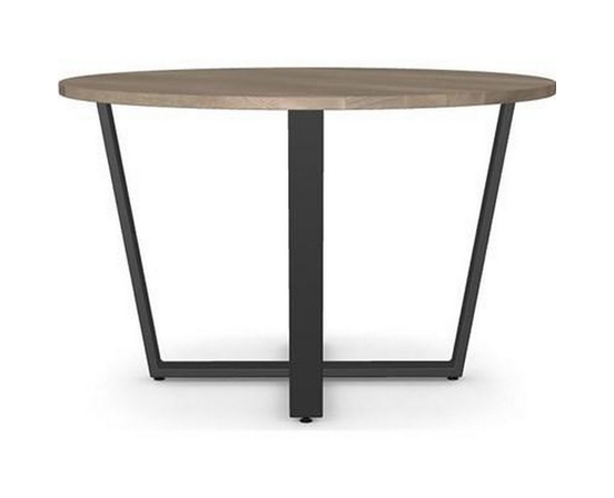 Table de salle à manger ronde Ellington avec pied central de Amisco