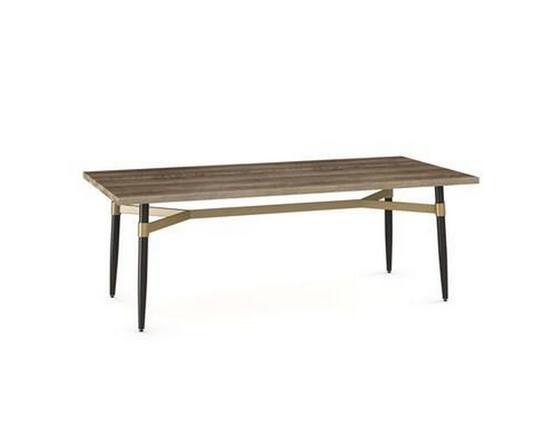 Table de salle à manger Link avec base tréteau de Amisco