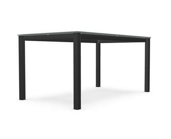 Table de salle à manger Ricard avec dessus en verre de Amisco