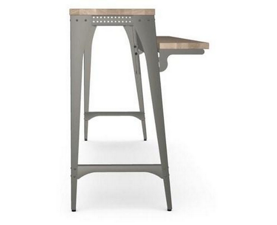 Table de salle à manger de hauteur comptoir Elwood avec pied central de Amisco