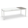 Table de salle à manger Zenith avec dessus en verre de Amisco