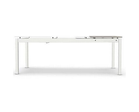 Table de salle à manger Zenith avec dessus en verre de Amisco
