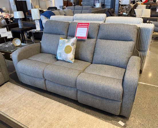 Sofa inclinable en tissu