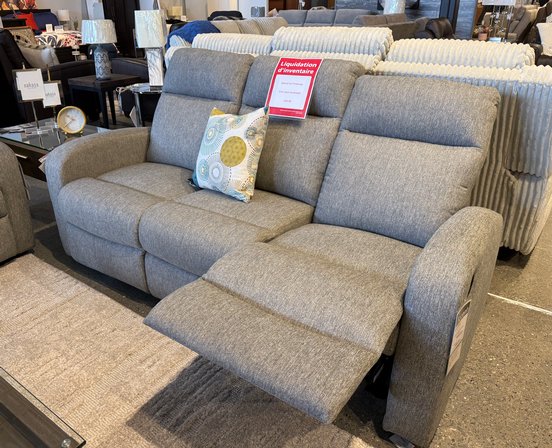 Sofa inclinable en tissu