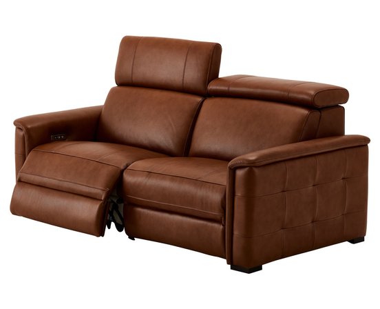 Sofa condo motorisé en cuir
