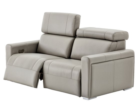 Sofa condo motorisé en cuir
