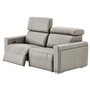 Sofa condo motorisé en cuir