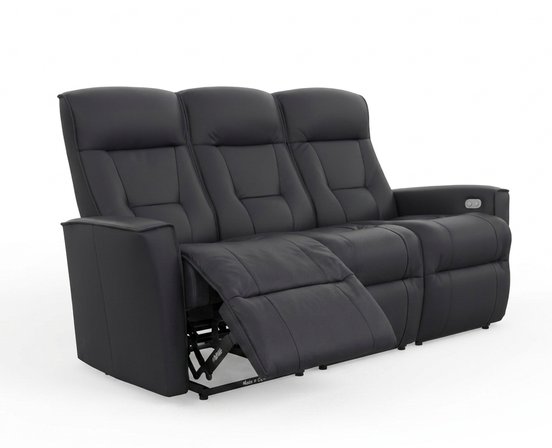 Sofa inclinable motorisé en cuir