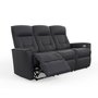 Sofa inclinable motorisé en cuir