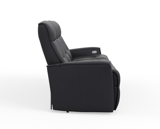 Sofa inclinable motorisé en cuir