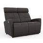 Causeuse inclinable motorisé en cuir