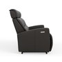 Causeuse inclinable motorisé en cuir
