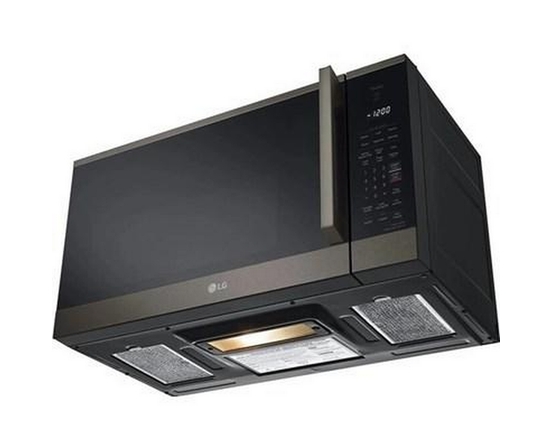 Four à micro-ondes à hotte intégrée de 30 po, 1,8 Pi cu.. avec EasyClean® LG - MVEM1825Z