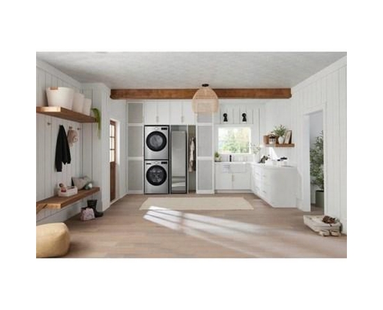 Sécheuse électrique intelligente à chargement frontal de 7,4 pi³ à très grande capacité avec TurboSteam® LG - DLEX5800V