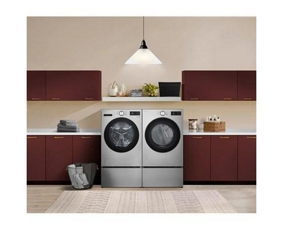 Sécheuse électrique intelligente à chargement frontal de 7,4 pi³ à très grande capacité avec TurboSteam® LG - DLEX5800V