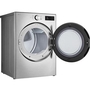 Sécheuse électrique intelligente à chargement frontal de 7,4 pi³ à très grande capacité avec TurboSteam® LG - DLEX5800V