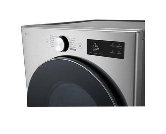 Sécheuse électrique intelligente à chargement frontal de 7,4 pi³ à très grande capacité avec TurboSteam® LG - DLEX5800V