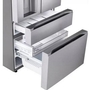 Réfrigérateur à portes françaises à 4 portes MAX™ de 29 pi³ avec Mini Craft Ice™ et tiroir Full-Convert™ LG - LF29S9730S