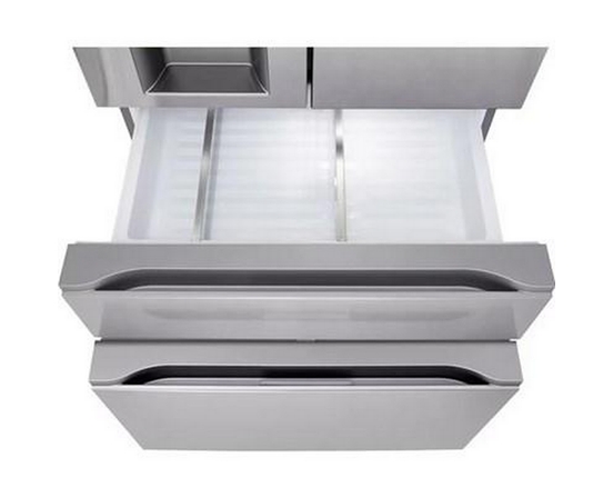 Réfrigérateur à portes françaises à 4 portes MAX™ de 29 pi³ avec Mini Craft Ice™ et tiroir Full-Convert™ LG - LF29S9730S