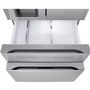 Réfrigérateur à portes françaises à 4 portes MAX™ de 29 pi³ avec Mini Craft Ice™ et tiroir Full-Convert™ LG - LF29S9730S