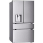 Réfrigérateur à portes françaises à 4 portes MAX™ de 29 pi³ avec Mini Craft Ice™ et tiroir Full-Convert™ LG - LF29S9730S