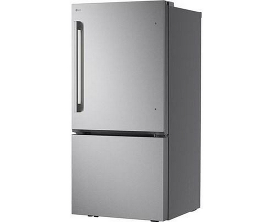 Réfrigérateur à congélateur inférieur autoportant de 33 po, 26 Pi cu.. avec machine à glaçons interne LG - LB26H2200S