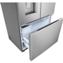 Réfrigérateur trois portes avec porte à deux battants de 36 po, 23,7 Pi cu.. avec distributeur d'eau et de glaçons LG - LF24WZP62S