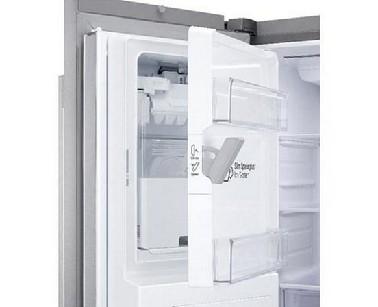 Réfrigérateur trois portes avec porte à deux battants de 36 po, 23,7 Pi cu.. avec distributeur d'eau et de glaçons LG - LF24WZP62S